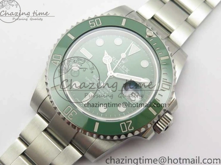MiroTime 1228 Submariner 116610 LV Green Ceramic ZZF 904L 1:1 Best Edition on SS Bracelet SA3135 V SportInspired 3179